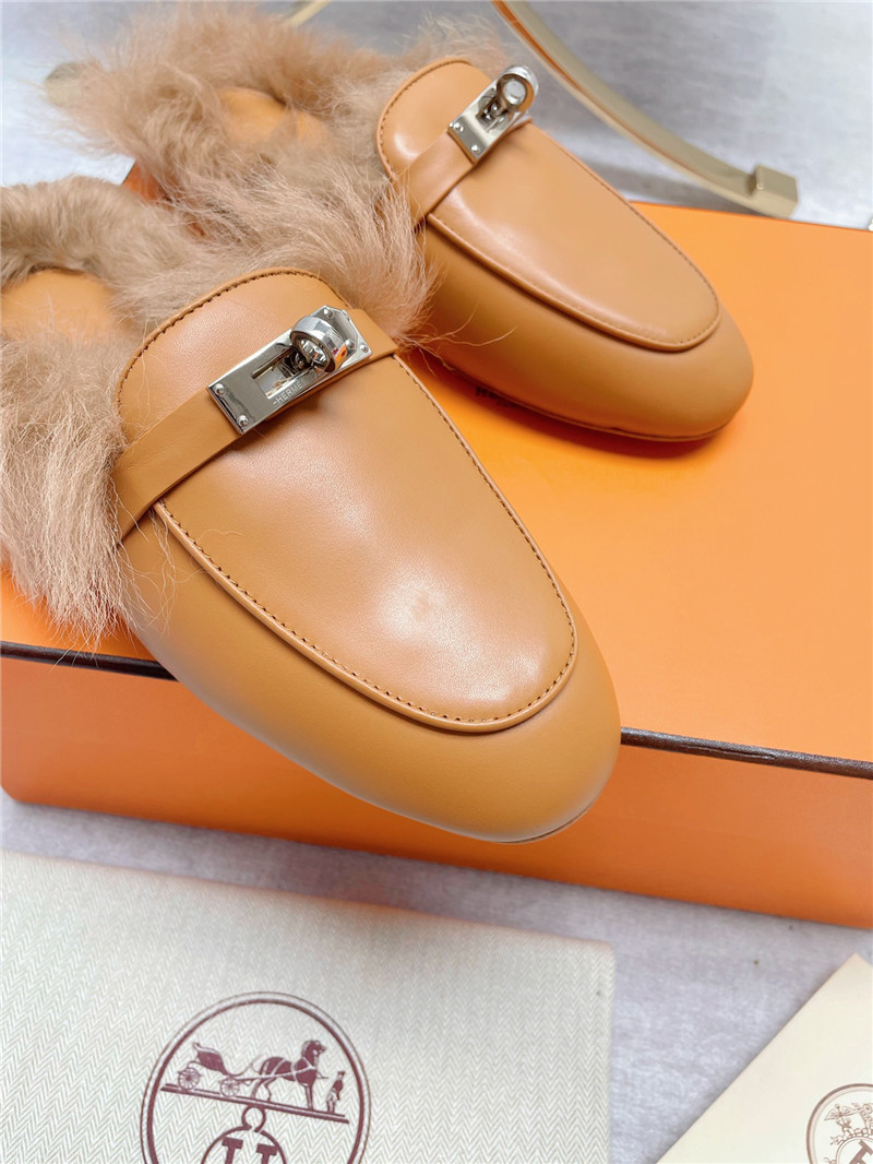 H**me5 classic wool slippers