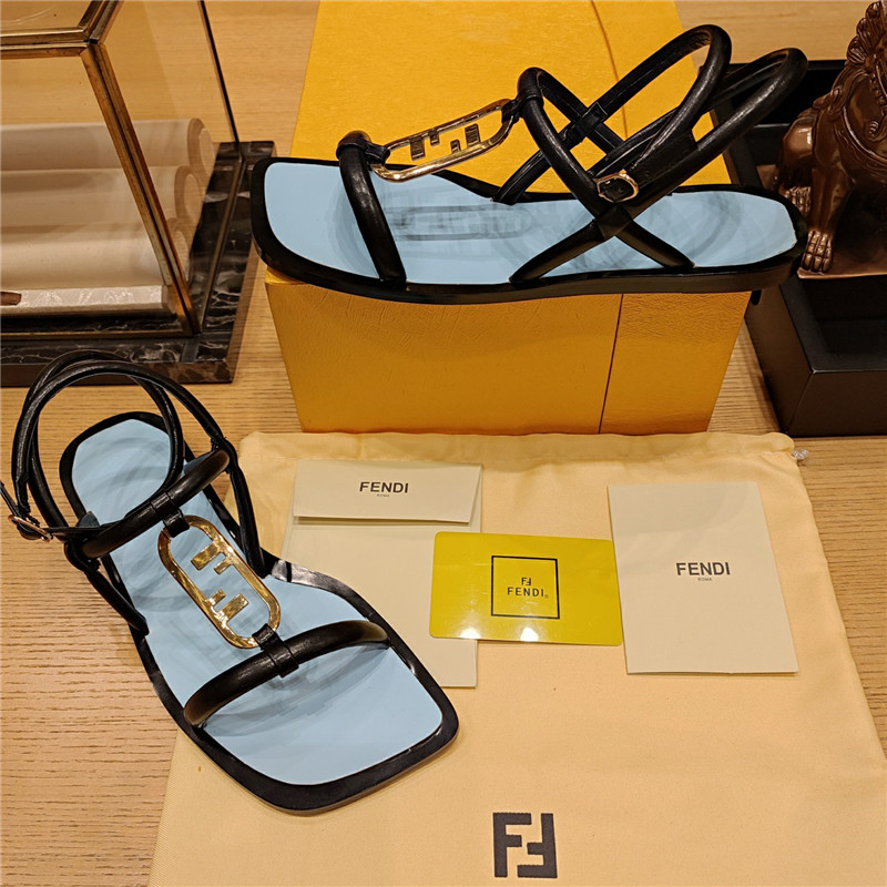 F**di flat beach sandals