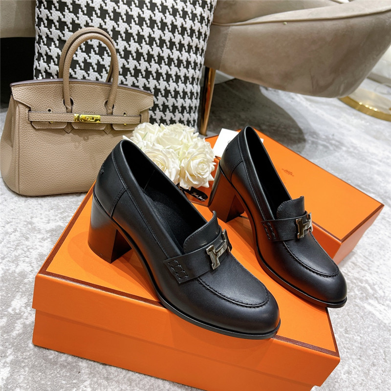 H**me5 dauphine mid heel mules