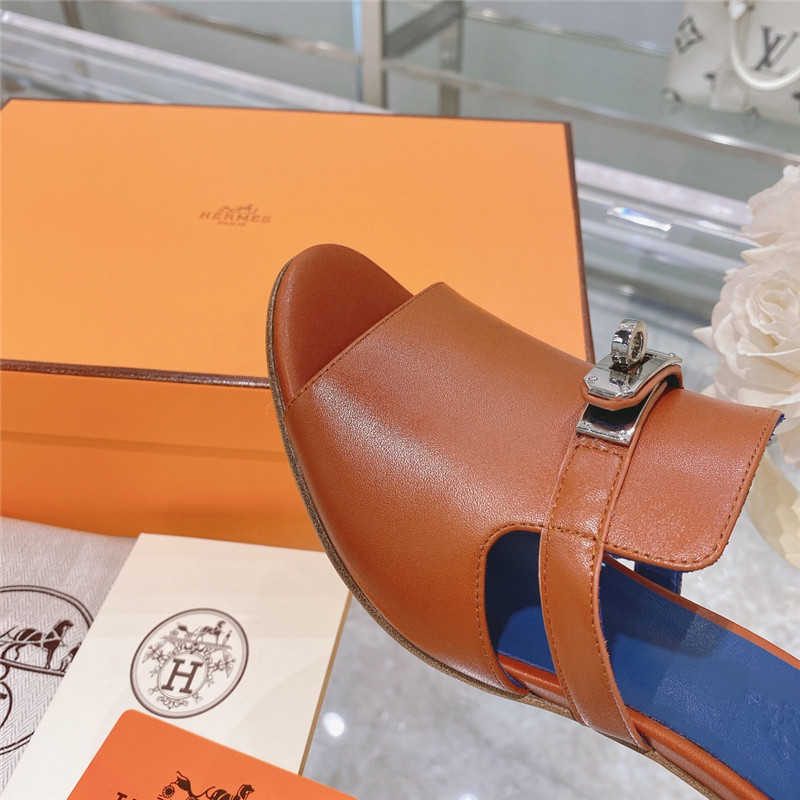 H**me5 Sandals Dupe spring and summer new texture sandals