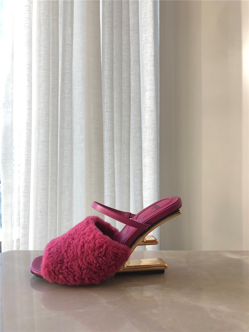 F**di first high-heeled sandal