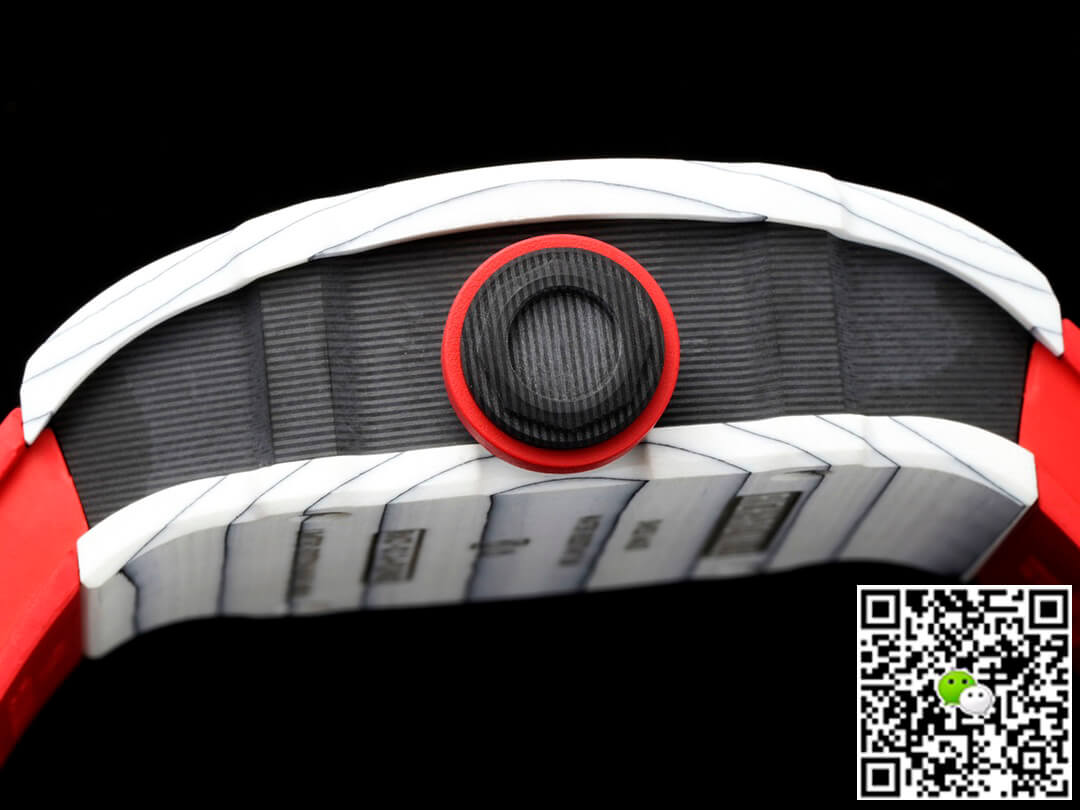 Replica Richard Mille RM27-02 Rafael Nadal Tourbillon 1:1 Best Edition RM Factory Red Rubber Strap