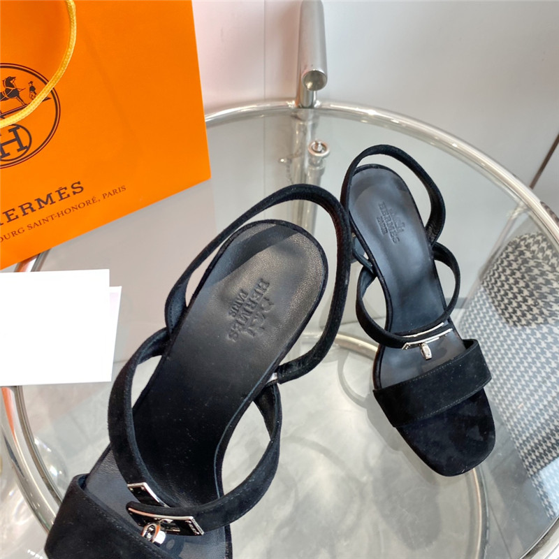 H**me5 Glamor Kelly buckle high-heeled sandals