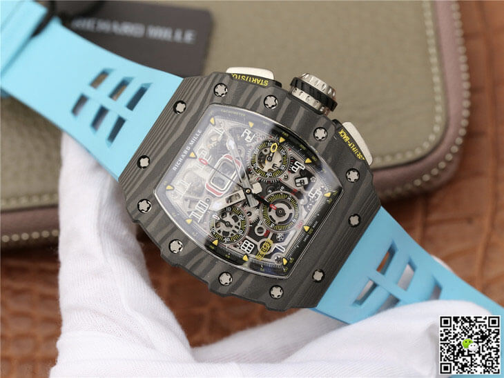 Replica Richard Mille RM11-03 1:1 Best Edition KV Factory Blue Strap