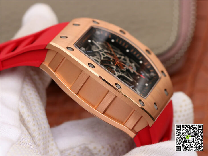 Replica Richard Mille RM035 Americas KV Factory 1:1 Best Edition Rose Gold