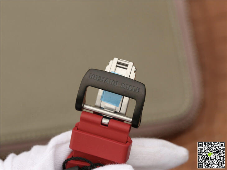 Replica Richard Mille RM11-03 1:1 Best Edition KV Factory Carbon Fiber Red Strap