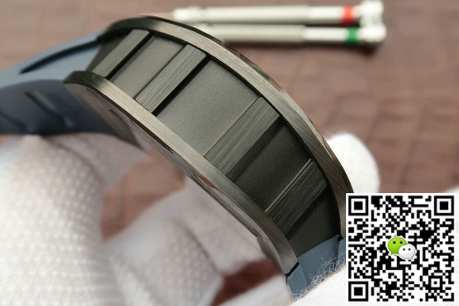 Replica Richard Mille RM055 1:1 Best Edition KV Factory Dark Blue Strap