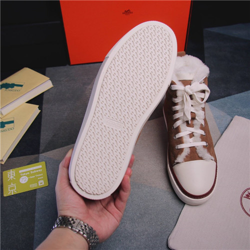 H**me5 Birkin Replica wool high-top shoes