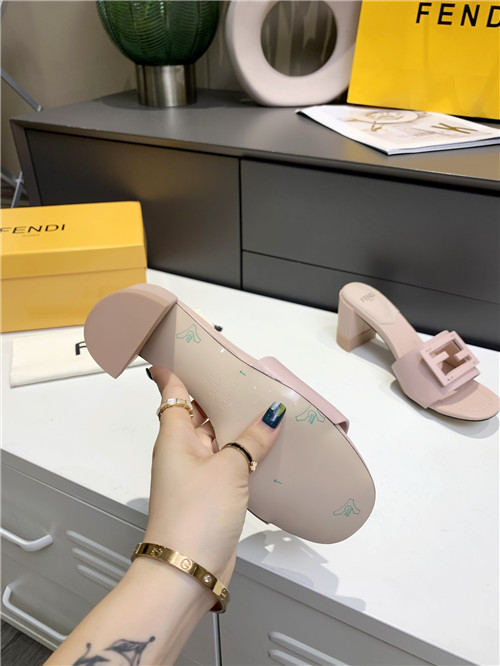 F**di thick heel sandals