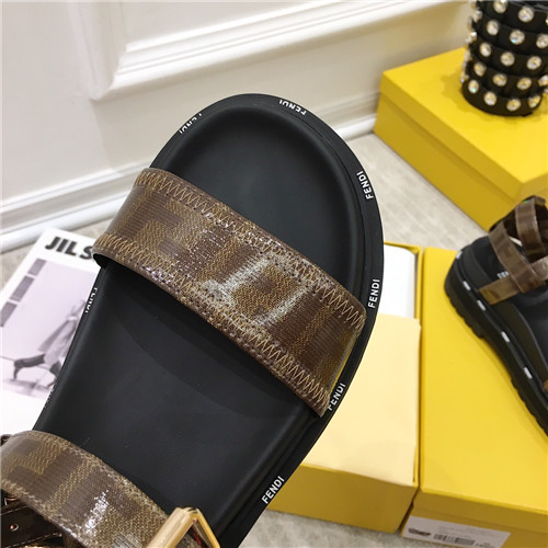 F**di platform sandals womens