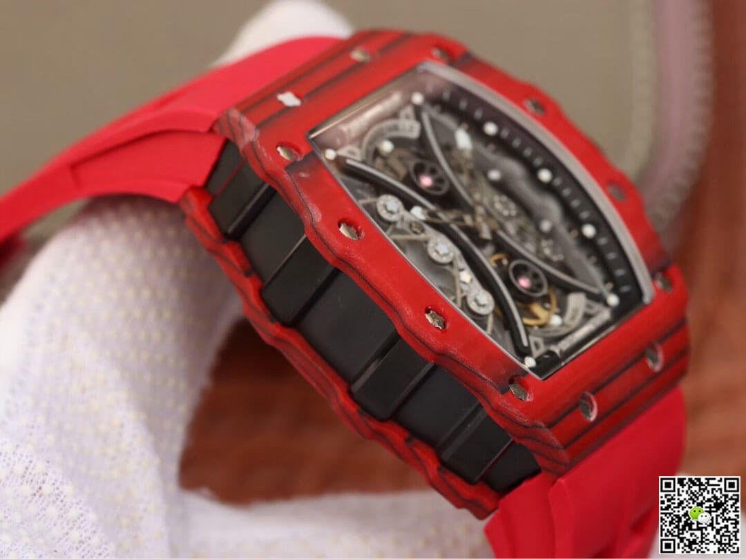 Replica Richard Mille RM53-01 1:1 Best Edition KV Factory Red TPT Carbon Fiber
