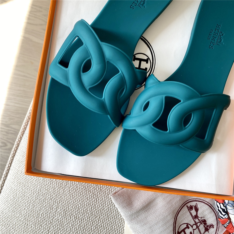 H**me5 new classic pig nose chain slippers