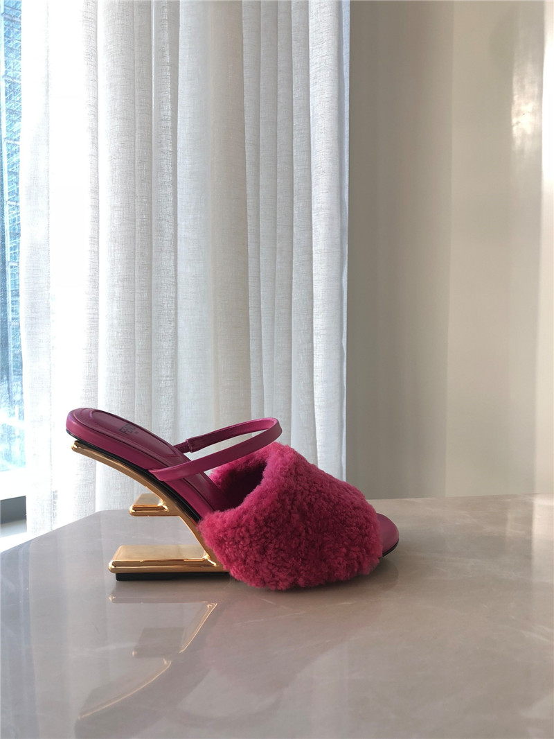 F**di first high-heeled sandal