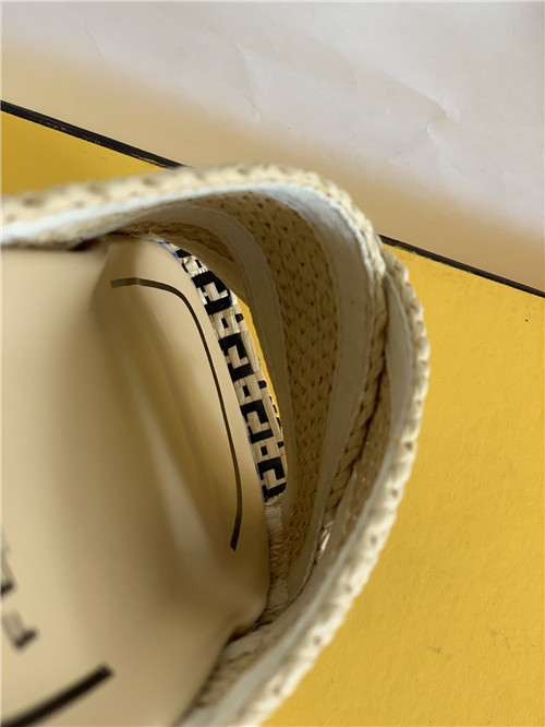 F**di woven slippers sandals