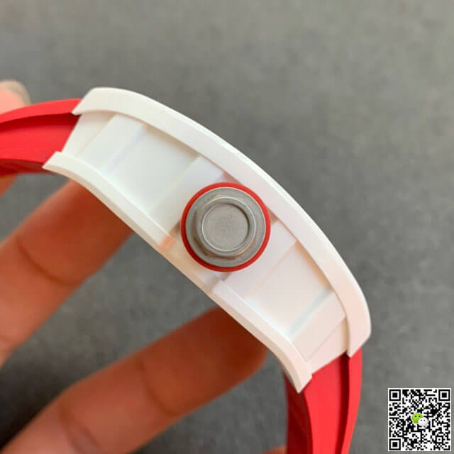 Replica Richard Mille RM055 1:1 Best Edition KV Factory V2 Ceramic Skeleton Dial