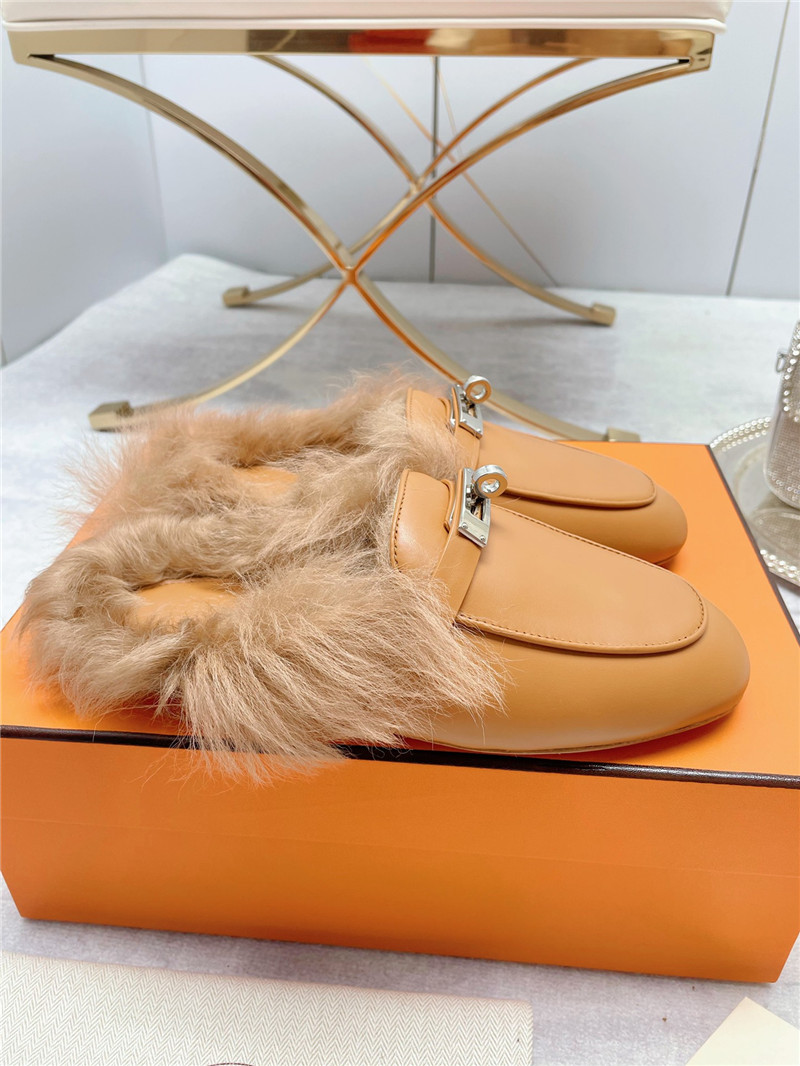 H**me5 classic wool slippers