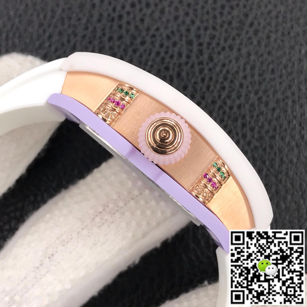 Richard Mille Replica RM-07 Bon Bon 1:1 Best Edition RM Factory White Ceramic Case