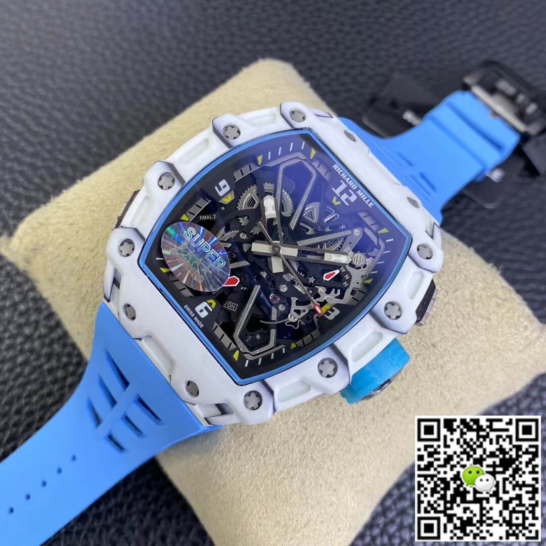 Richard Mille Replica RM35-03 1:1 Best Edition RM Factory White NTPT Carbon Fiber