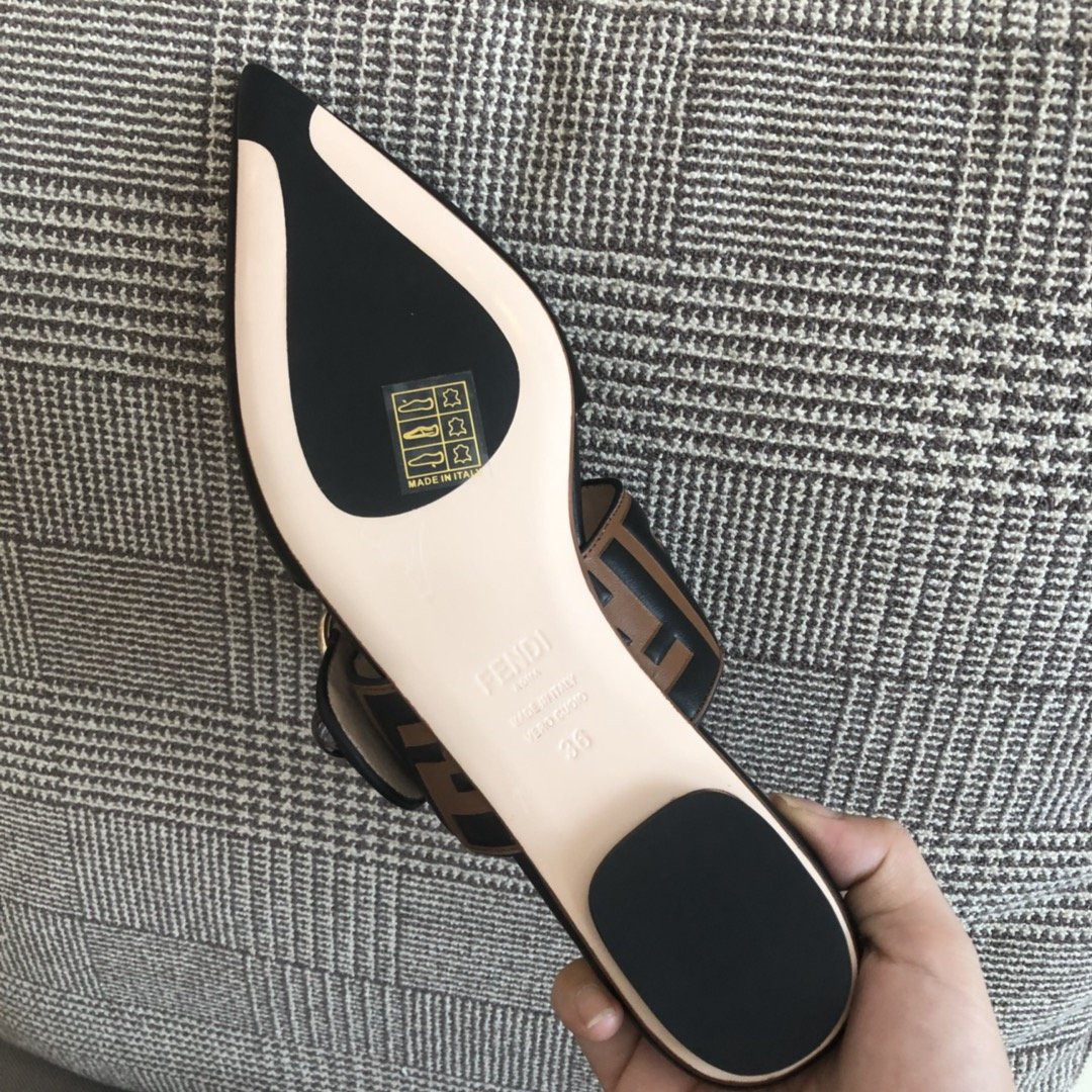 F**di ff mules sandals