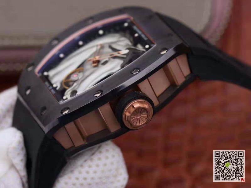 Replica Richard Mille Polo Club Saint Tropez RM52-02 KV Factory 1:1 Best Edition Swiss ETA8215 Silver Horse Dial