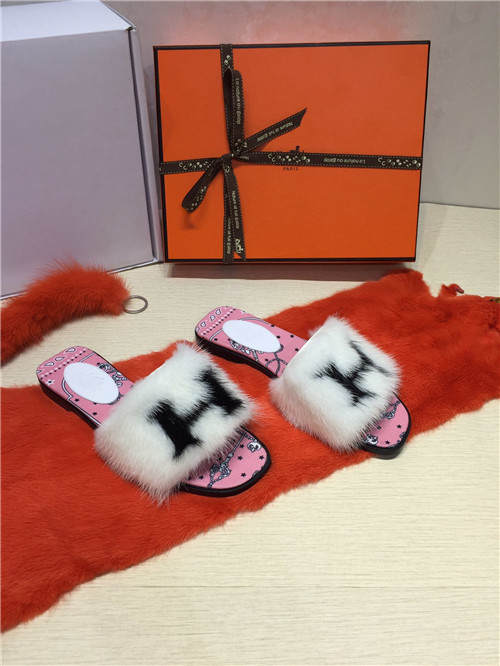 H**me5 mink slippers replica shoes