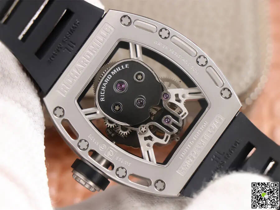 Replica Richard Mille RM52-01 Tourbillon 1:1 Best Edition JB Factory Skull Dial