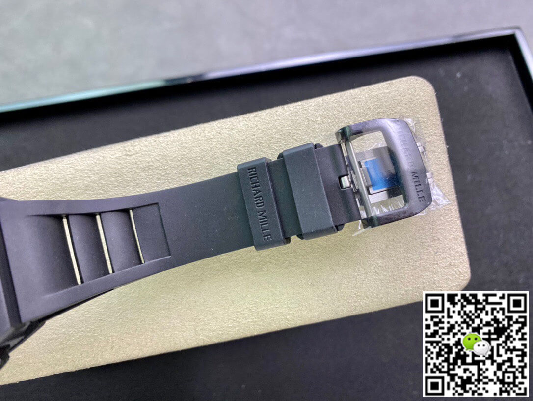 Replica Richard Mille RM011 1:1 Best Edition KV Factory Ceramic Black Strap