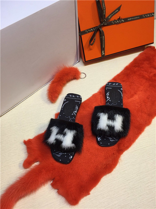H**me5 mink slippers replica shoes