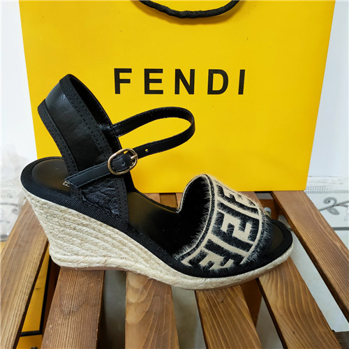 F**di wedge sandals