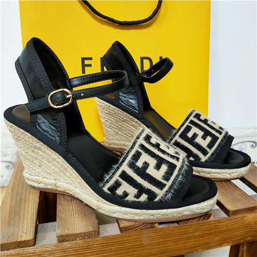 F**di wedge sandals
