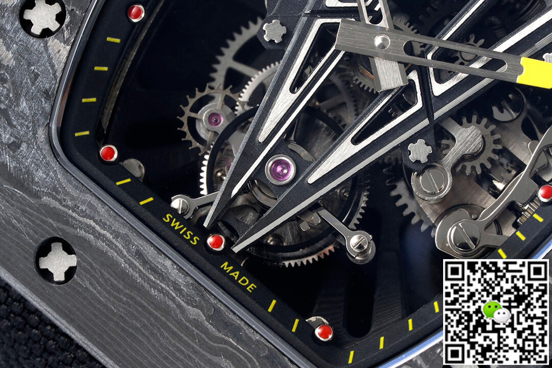 Replica Richard Mille RM27-03 Rafael Nadal Tourbillon 1:1 Best Edition RM Factory Skeleton Dial