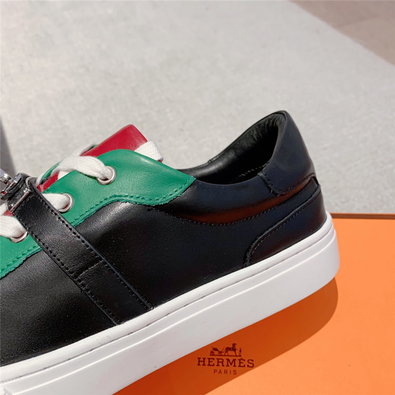 H**me5 British retro design white shoes