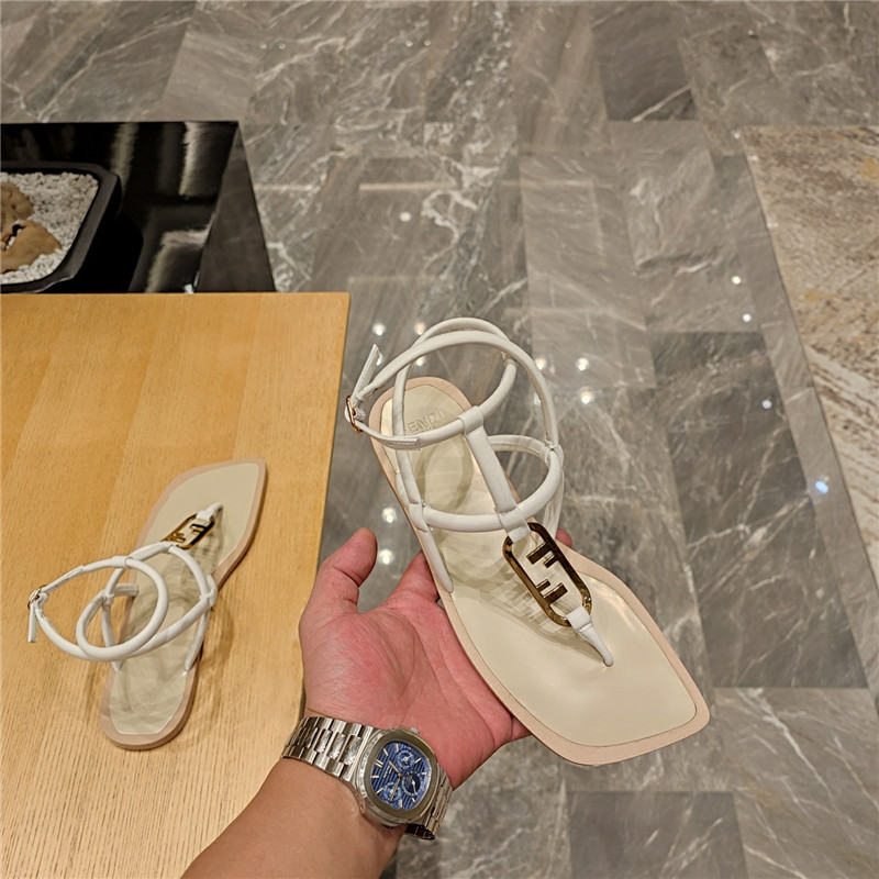 F**di flat beach sandals