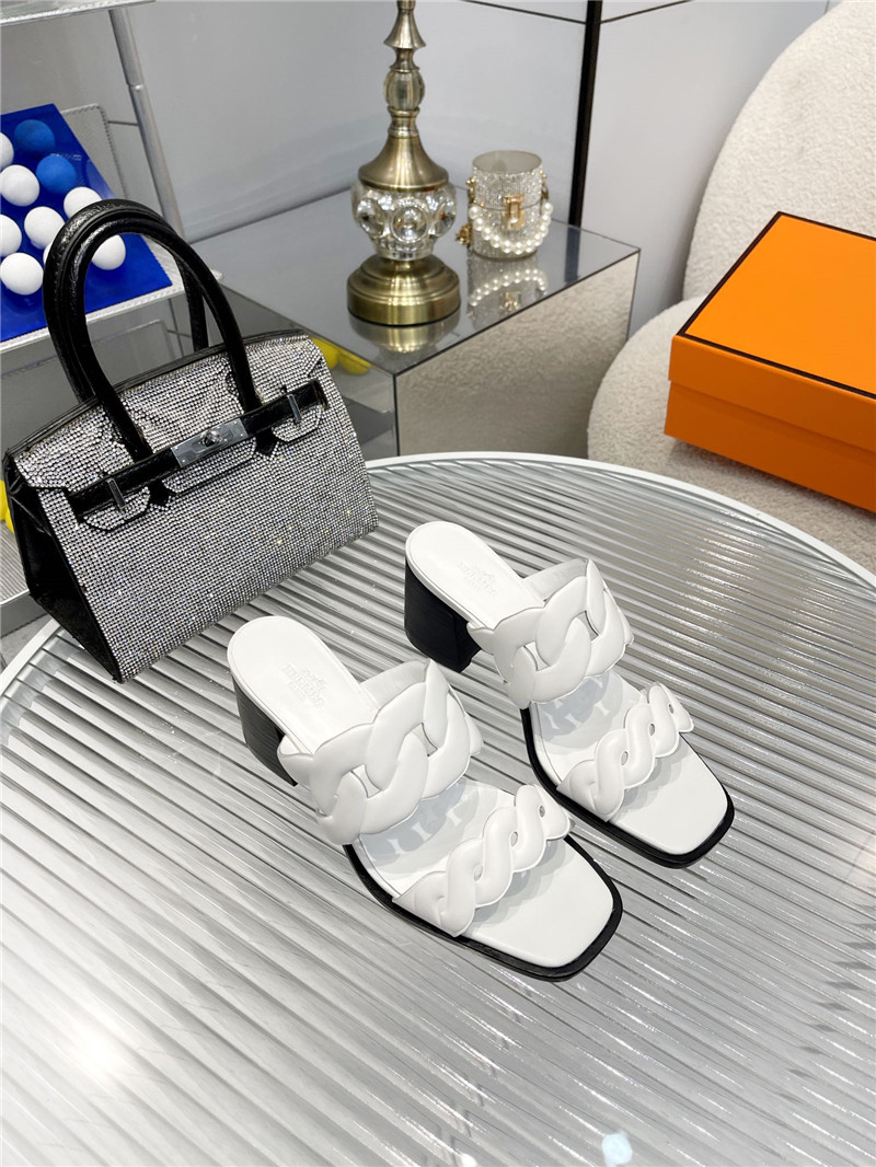 H**me5 pig nose high heel sandals