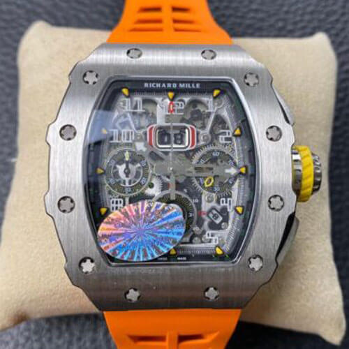 Replica Richard Mille RM11-03 1:1 Best Edition KV Factory Orange Strap
