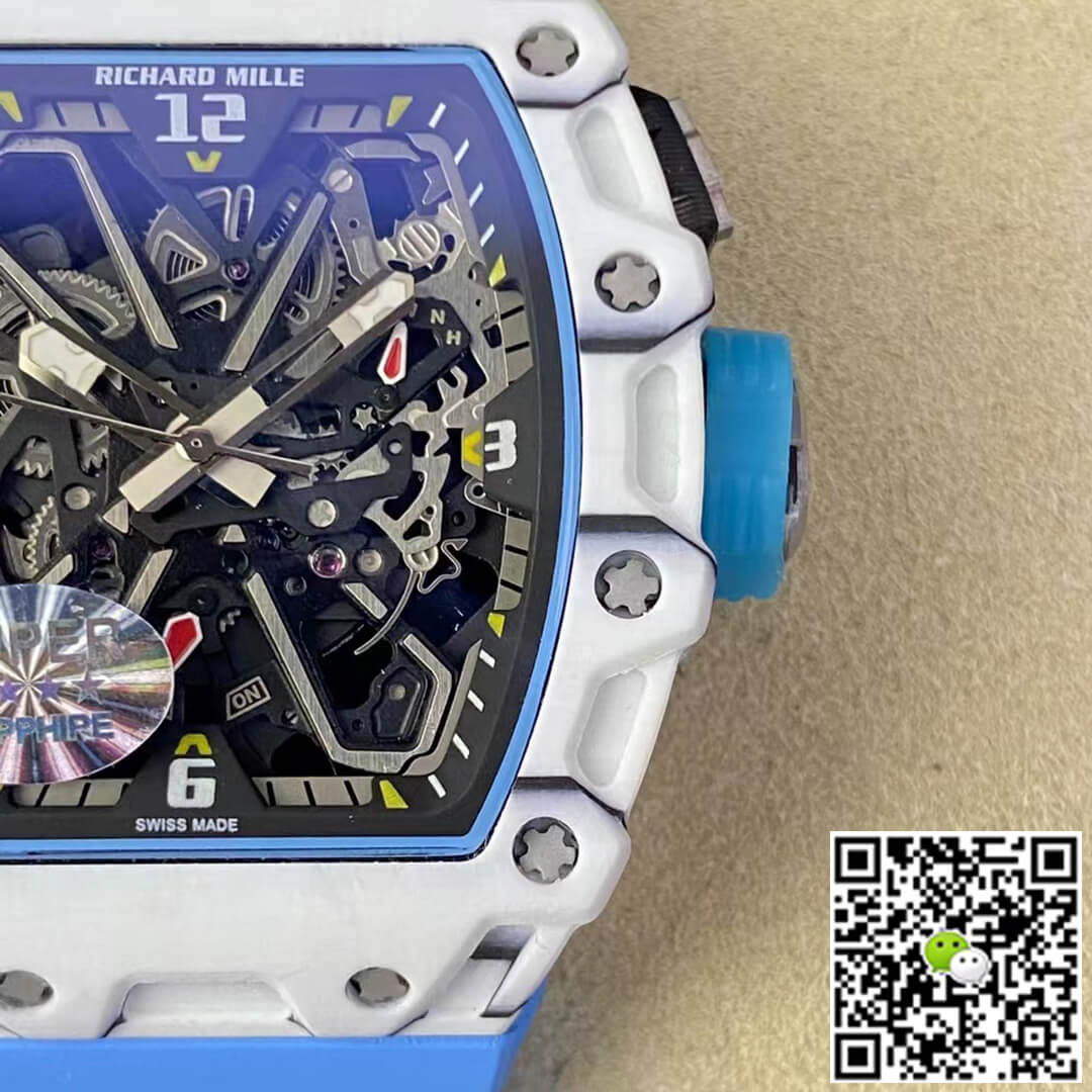 Richard Mille Replica RM35-03 1:1 Best Edition RM Factory White NTPT Carbon Fiber
