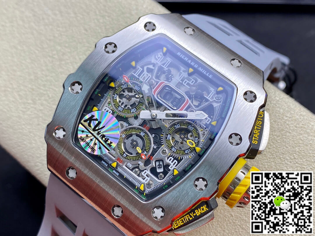 Replica Richard Mille RM11-03 1:1 Best Edition KV Factory Titanium Steel