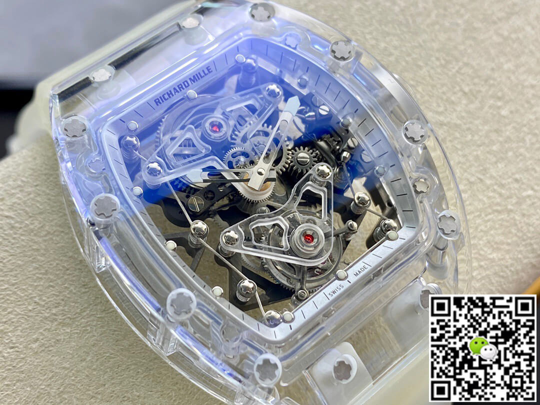 Replica Richard Mille RM056 1:1 Best Edition EUR Factory Transparent Dial