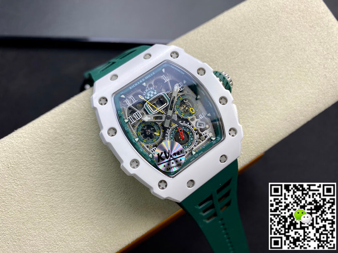 Replica Richard Mille RM011-03 1:1 Best Edition KV Factory Green Strap