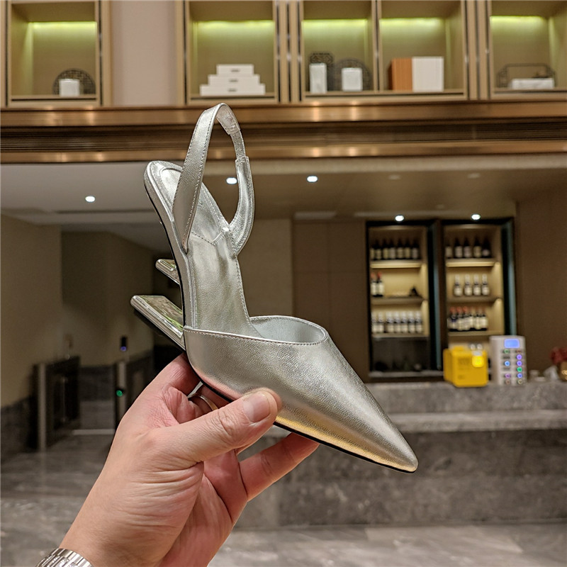 F**di strappy toe high heel sandals