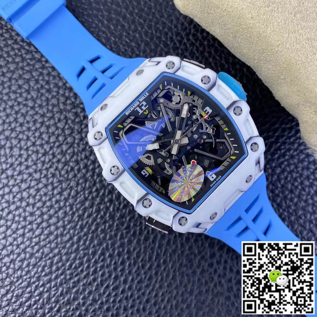 Richard Mille Replica RM35-03 1:1 Best Edition RM Factory White NTPT Carbon Fiber