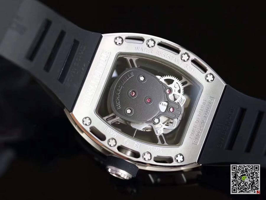 Replica Richard Mille RM052 Z Factory 1:1 Best Edition Swiss ETA6T51 Black Dial with Skull