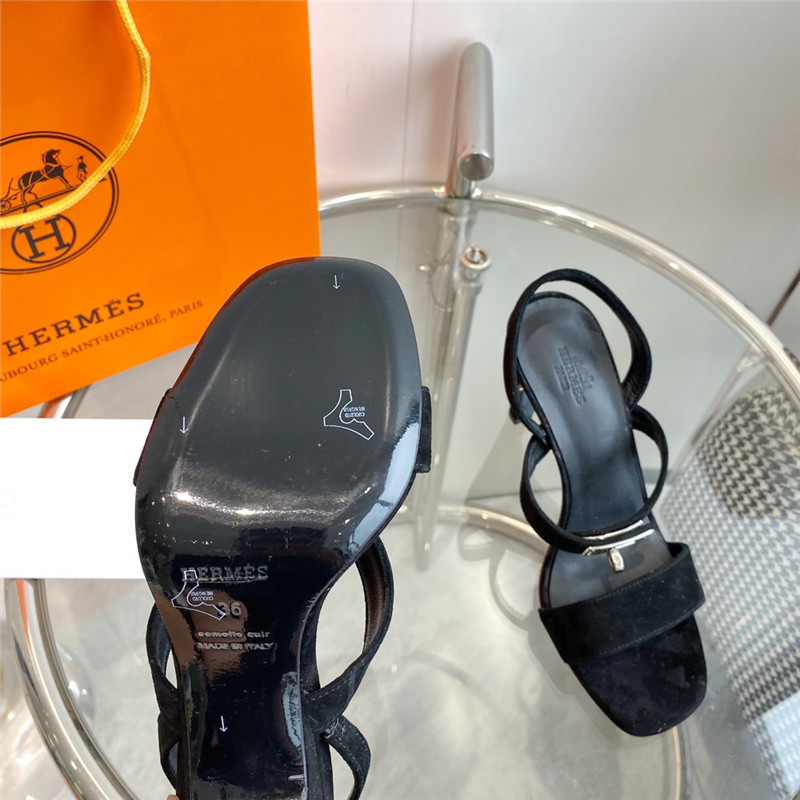 H**me5 Glamor Kelly buckle high-heeled sandals