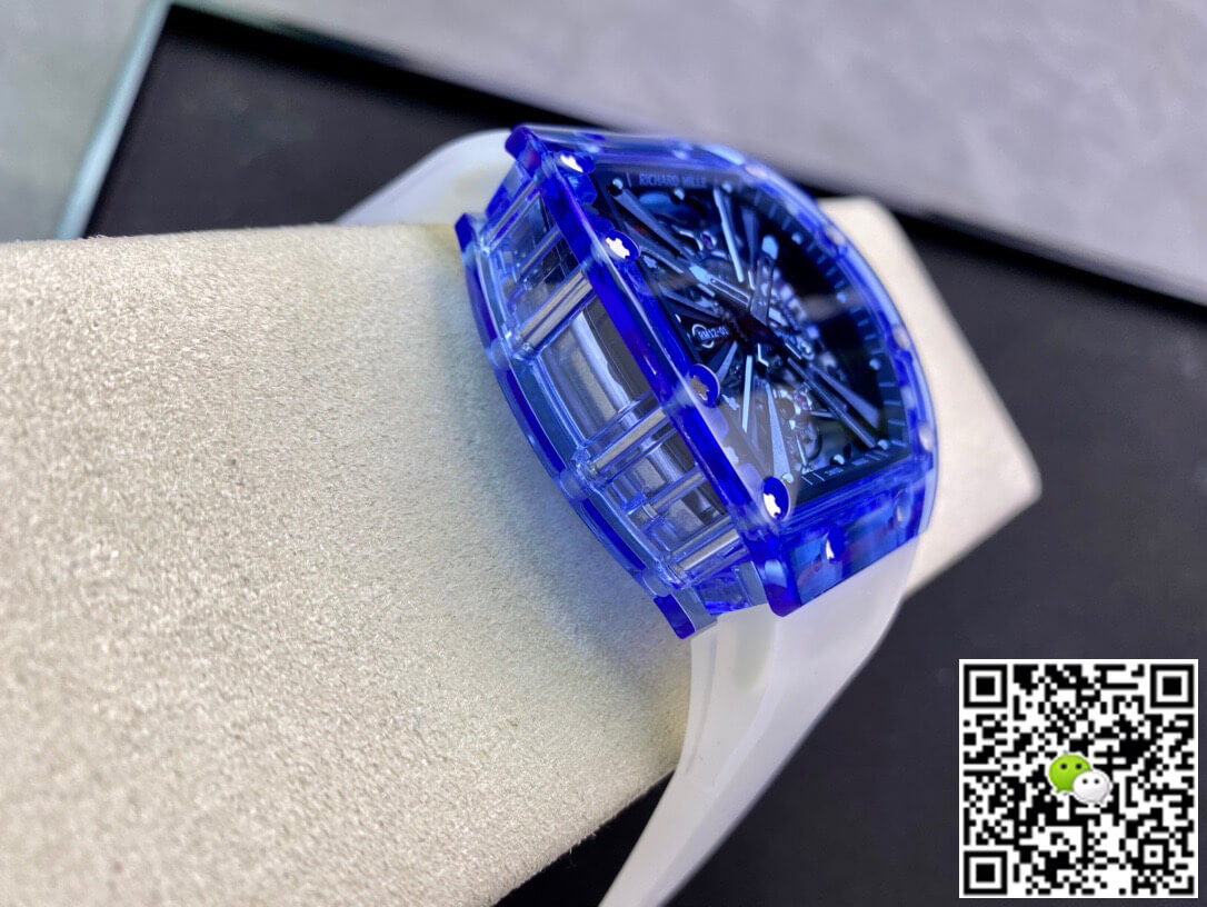 Replica Richard Mille RM12-01 1:1 Best Edition RM Factory Tourbillon Sapphire Clear Version