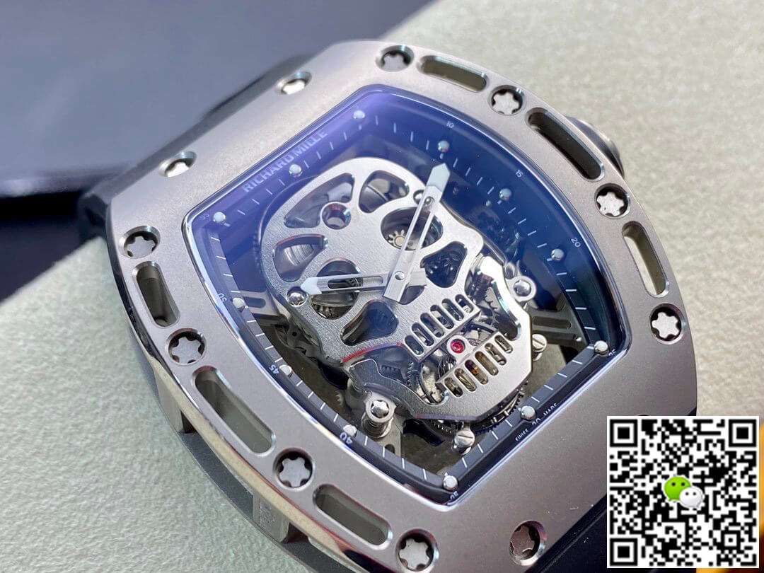 Replica Richard Mille RM052 Tourbillon 1:1 Best Edition EUR Factory Skull Dial