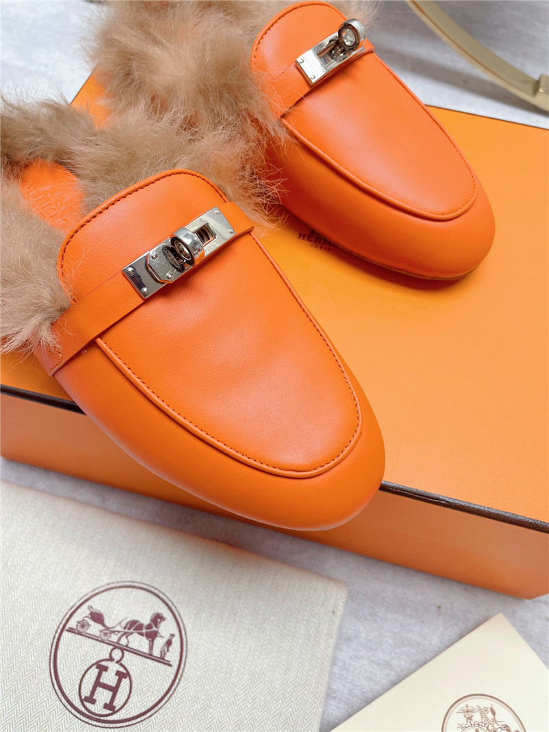 H**me5 classic wool slippers