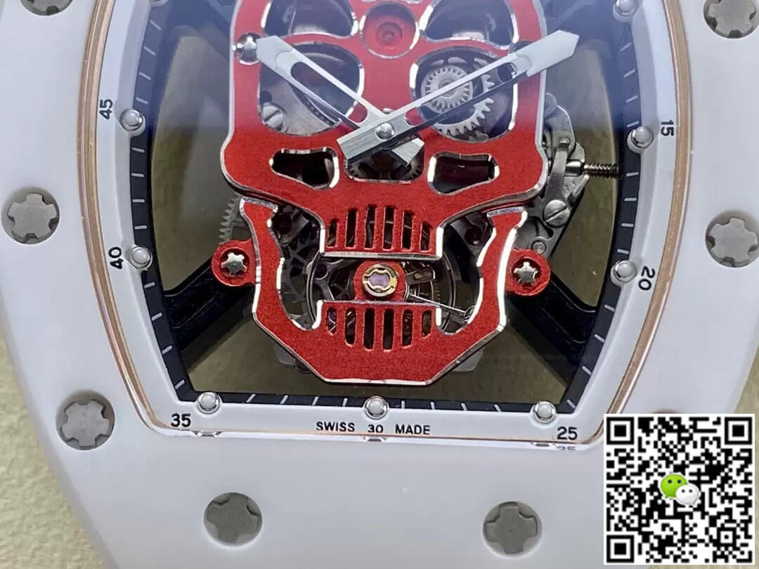 Richard Mille Replica RM52-01 1:1 Best Edition YS Factory Tourbillon Ceramic Case Rubber Strap