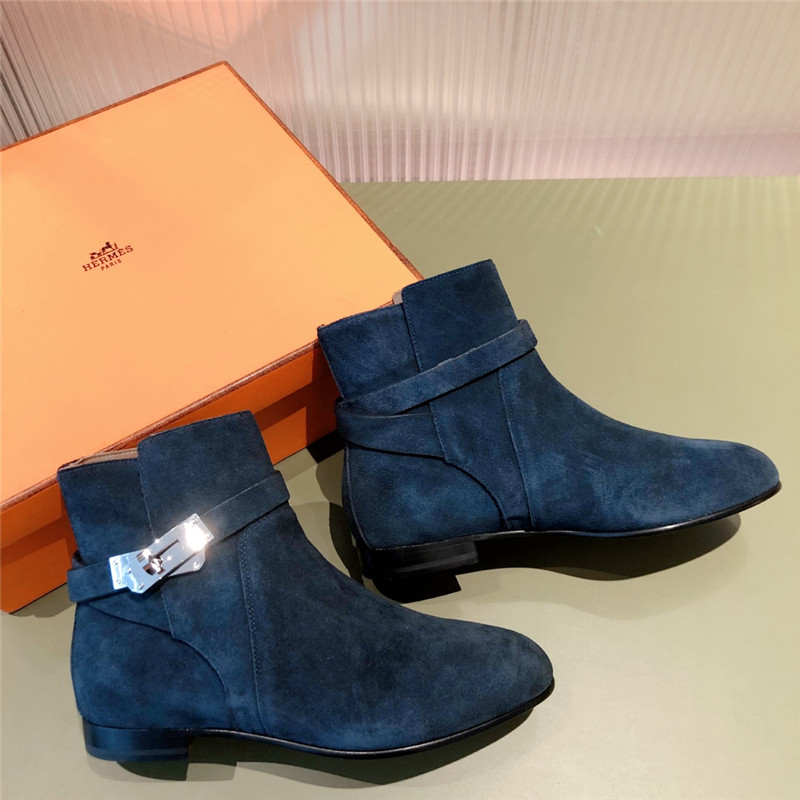 H**me5 kelly buckle ankle boots