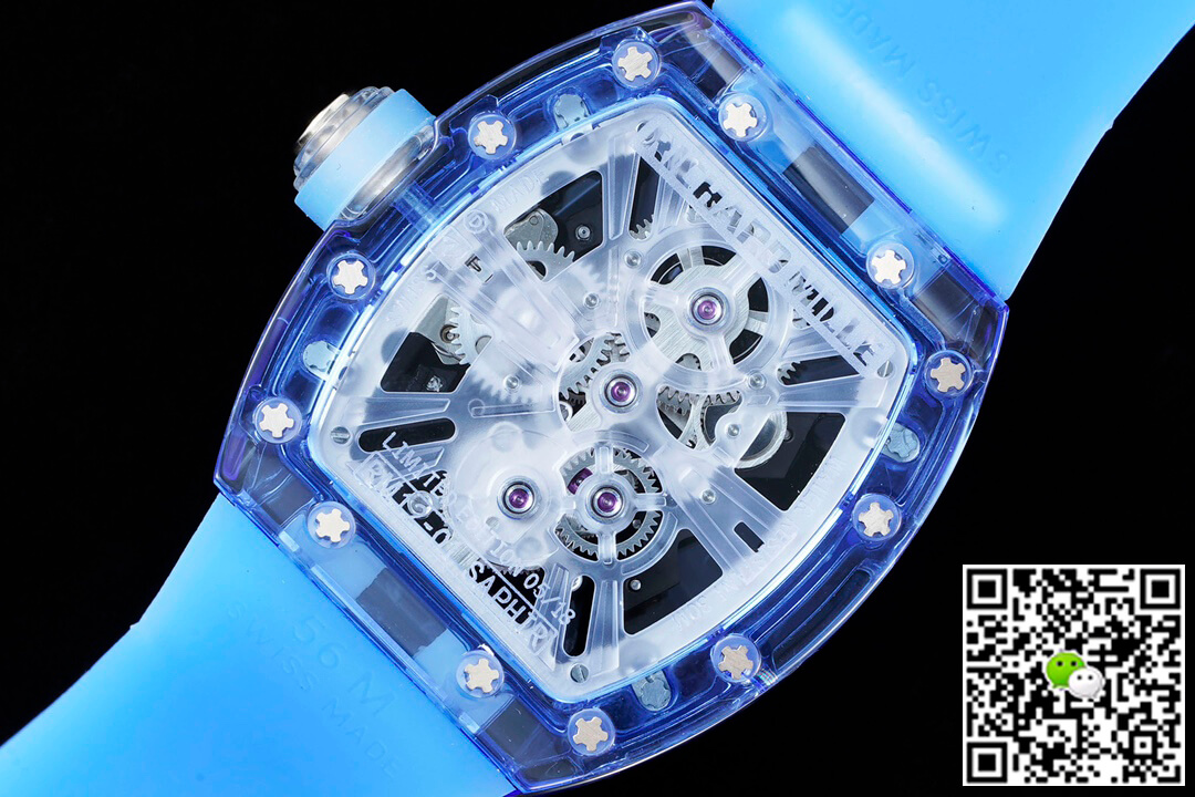 Richard Mille Replica RM12-01 1:1 Best Edition RM Factory Tourbillon Transparent Version Case