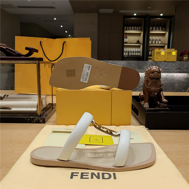 F**di flat beach sandals